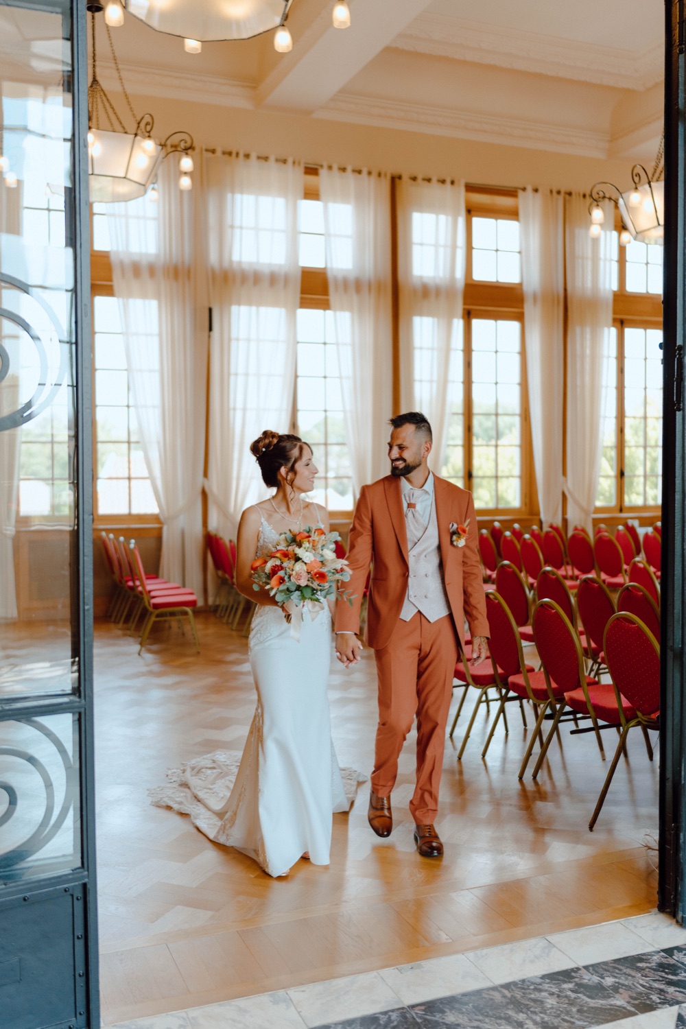 Photographe de mariage à Lille — sortie des mariés